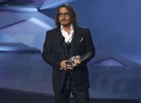 Johnny Depp fue galardonado como el actor favorito
